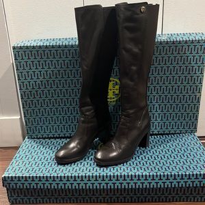 Tory Burch Sullivan 85mm brown boots